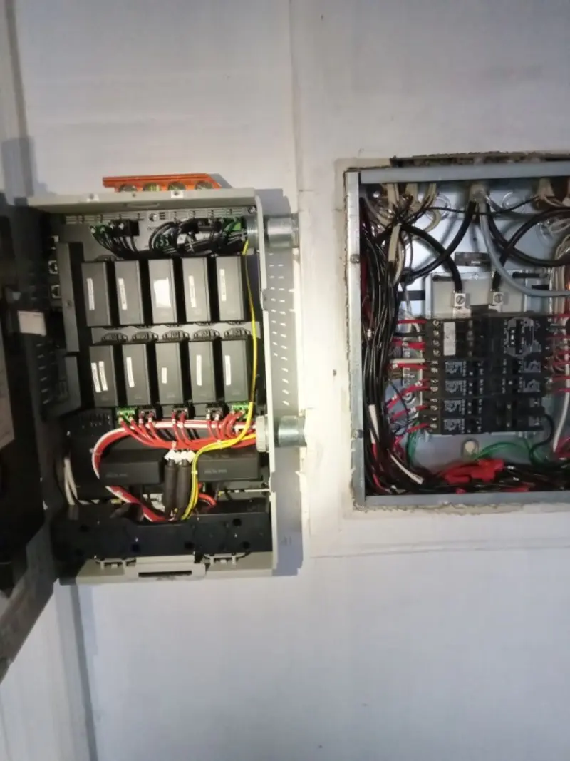 Electrical panel upgrade completed for Indoor Lighting Installation in Forks